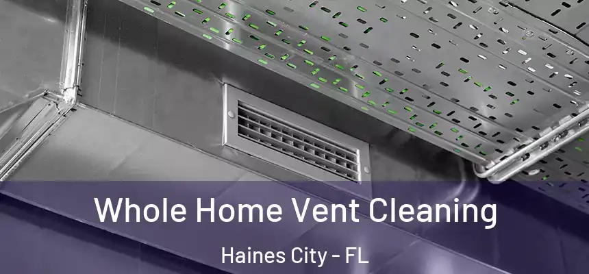 Whole Home Vent Cleaning Haines City - FL